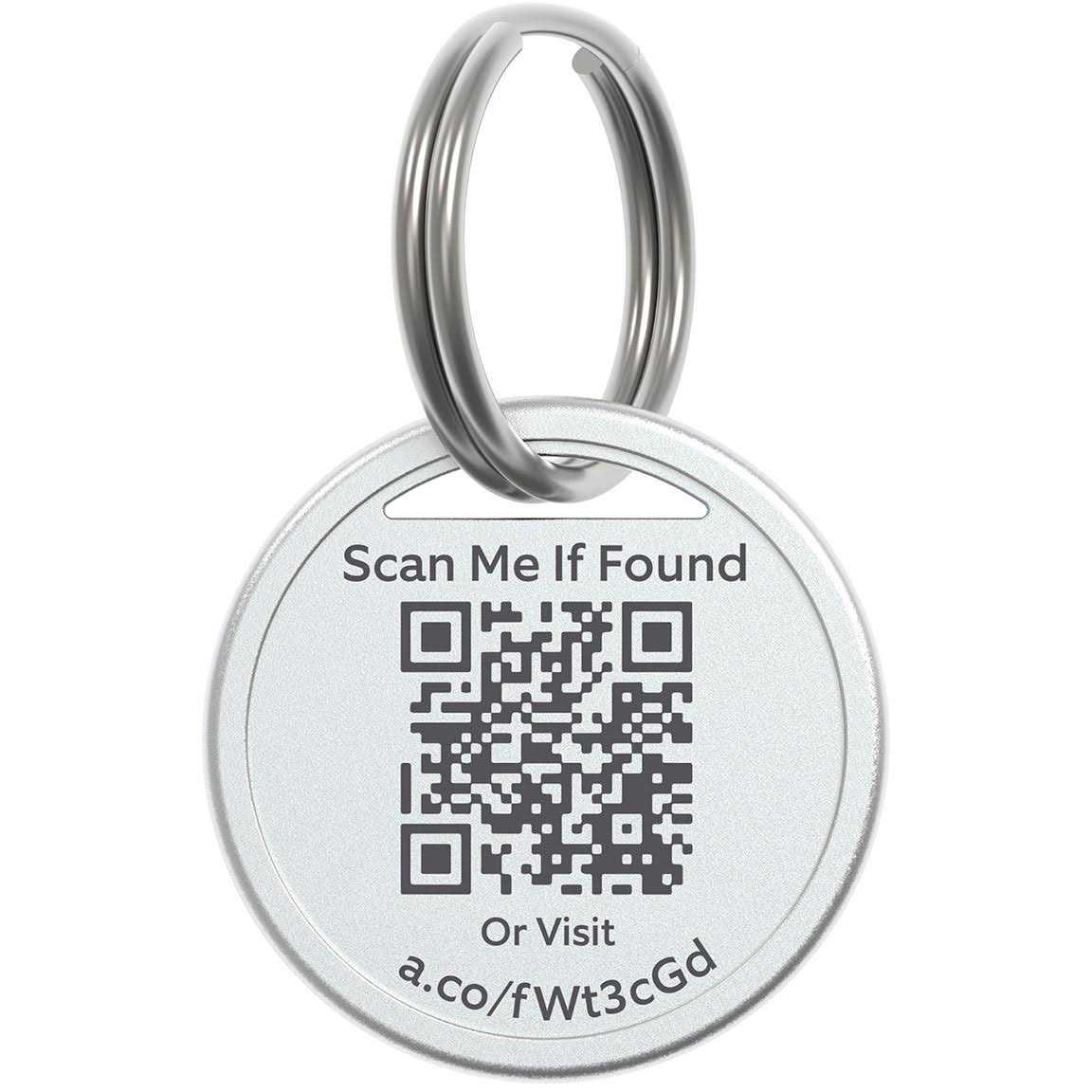 Ring QR Code Pet Tag - Nail Gallerys