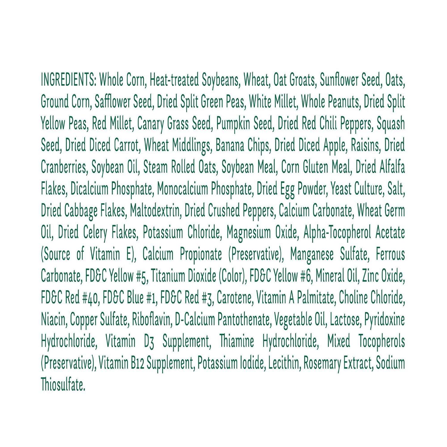 Wild Harvest Advanced Nutrition Parrot Bird Food - Nail Gallerys