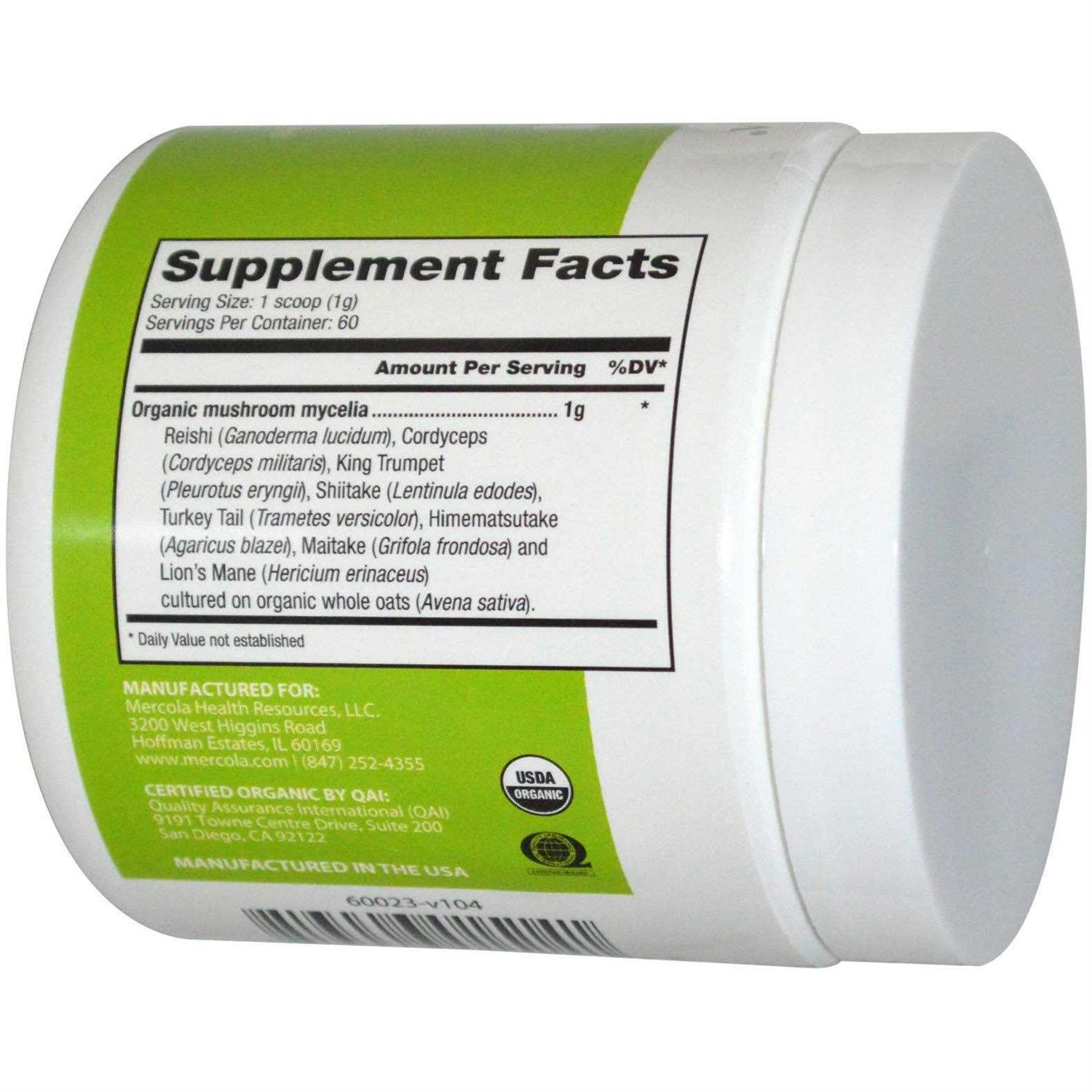 Dr. Mercola Organic Mushroom Complex for Pets - Nail Gallerys