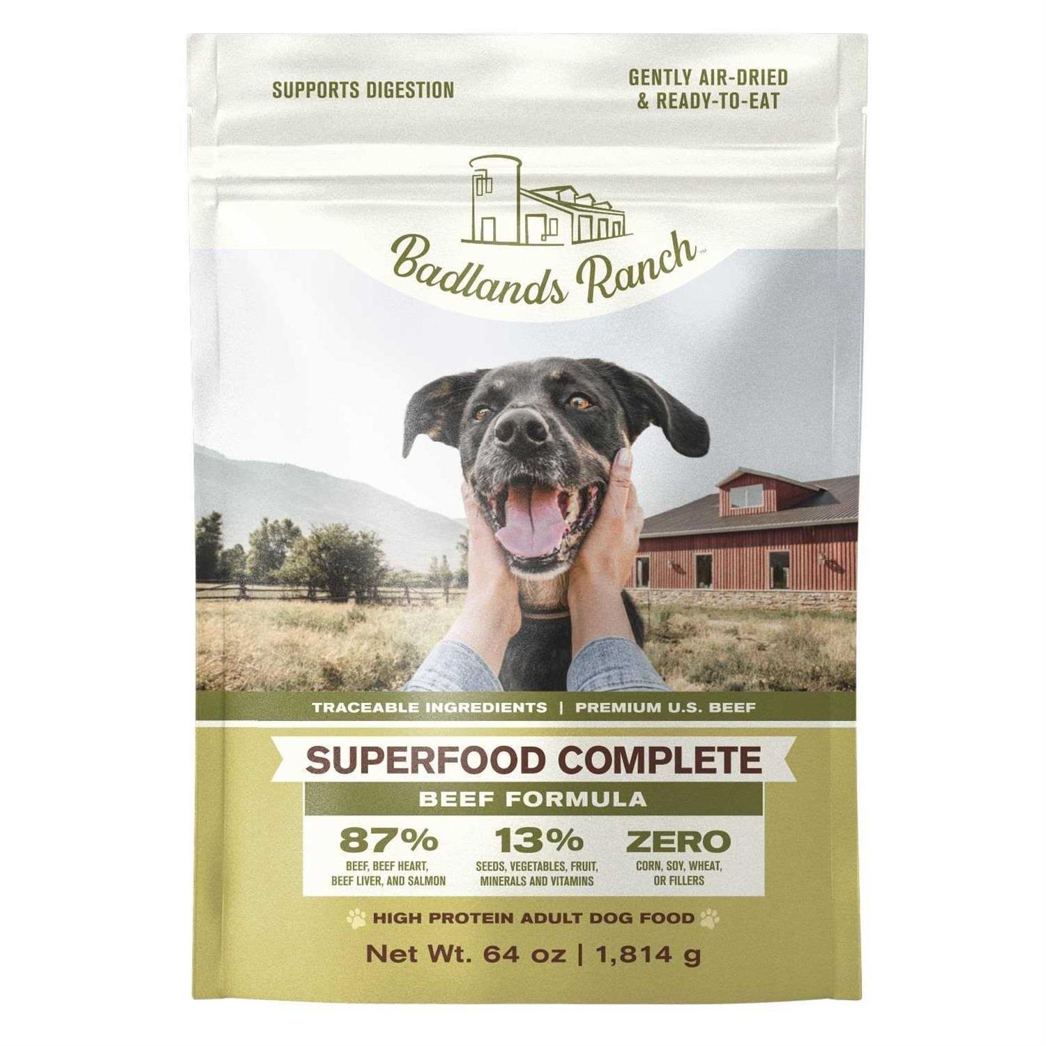 Badlands Ranch Superfood Complete Air Dried Beef Dog Food - Nail Gallerys