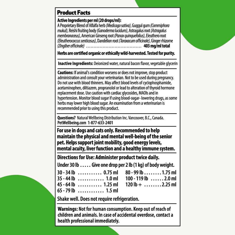 Pet Wellbeing Old Friend for Senior - Nail Gallerys