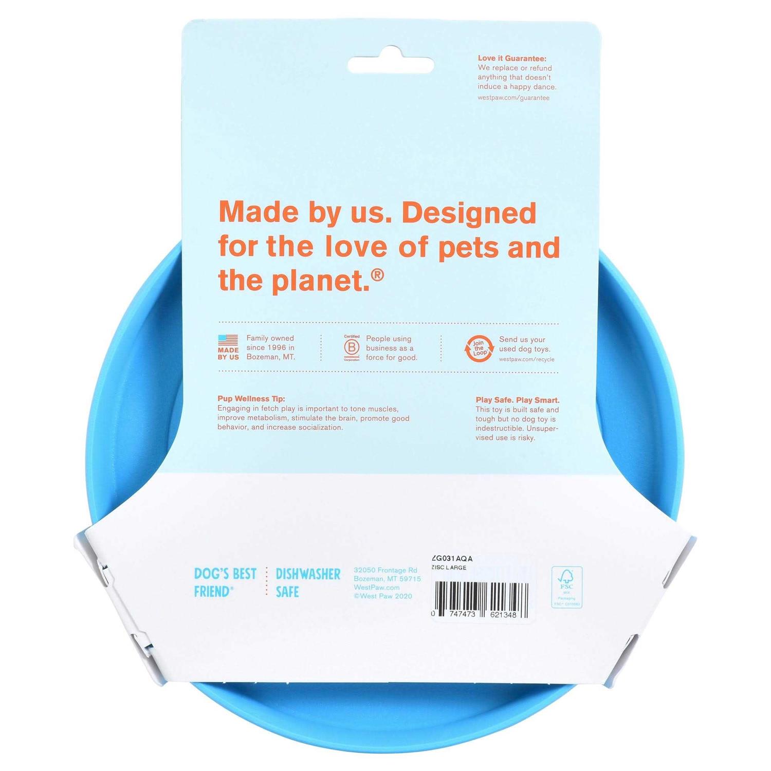 West Paw Zisc Dog Toy - Nail Gallerys