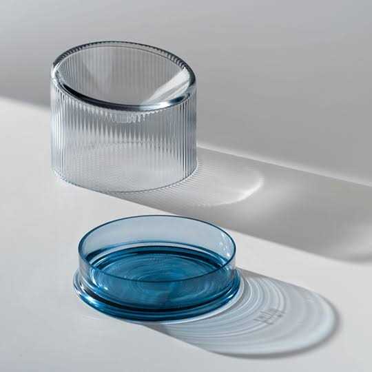 Fooddict Handmade Glass Cat Bowl - Nail Gallerys