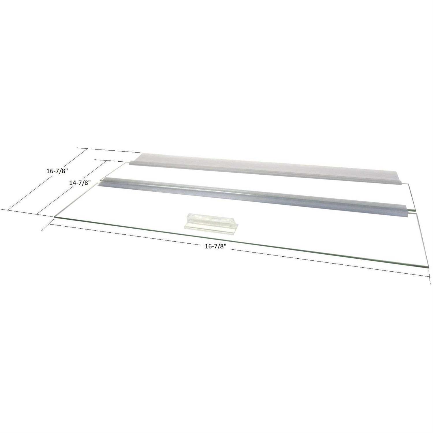 Blue Spotted Glass Canopy for Aquariums with and Without Center Braces - Nail Gallerys