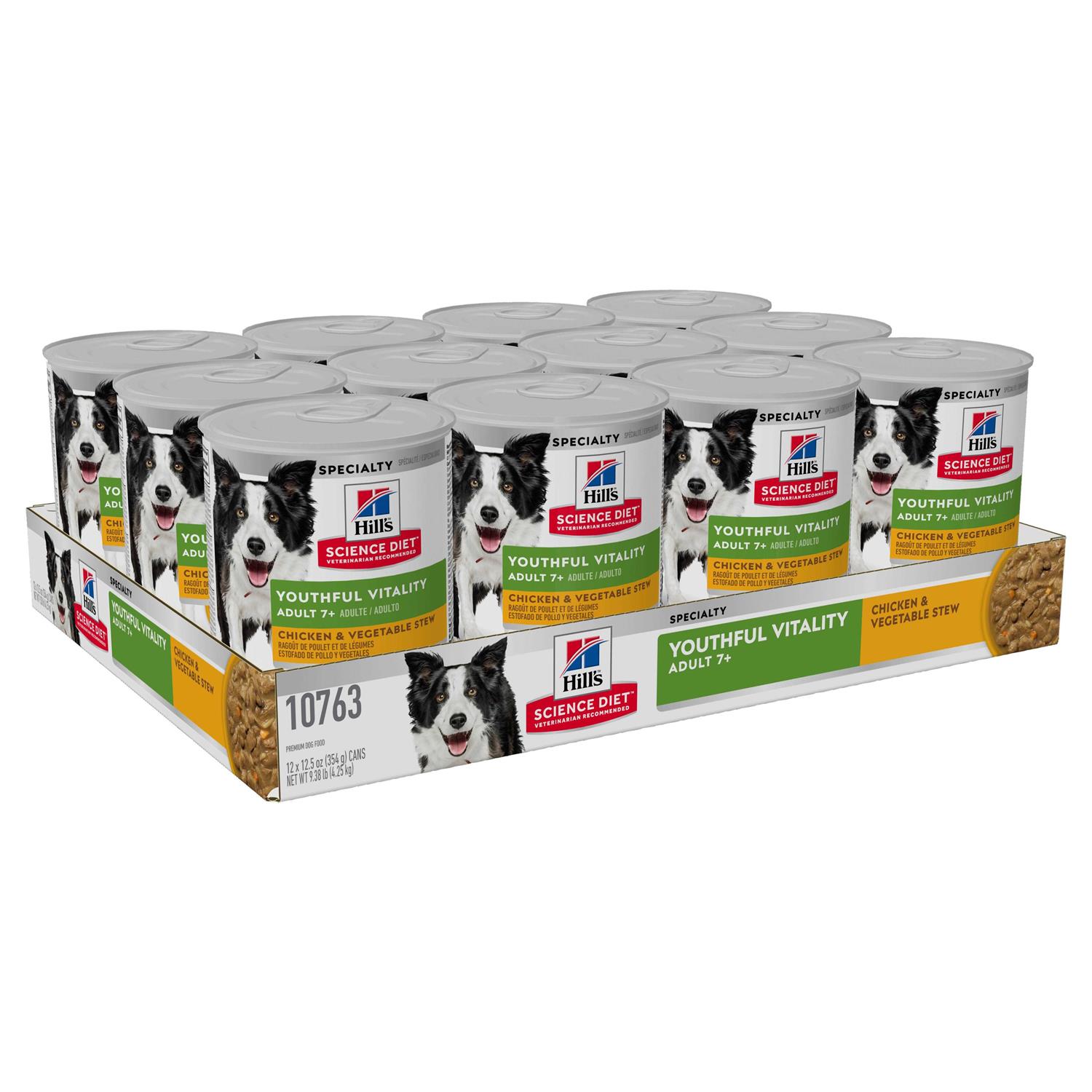 Hill’s Science Diet Adult 7+ Vitality Chicken & Vegetable Stew Canned Dog Food - Nail Gallerys