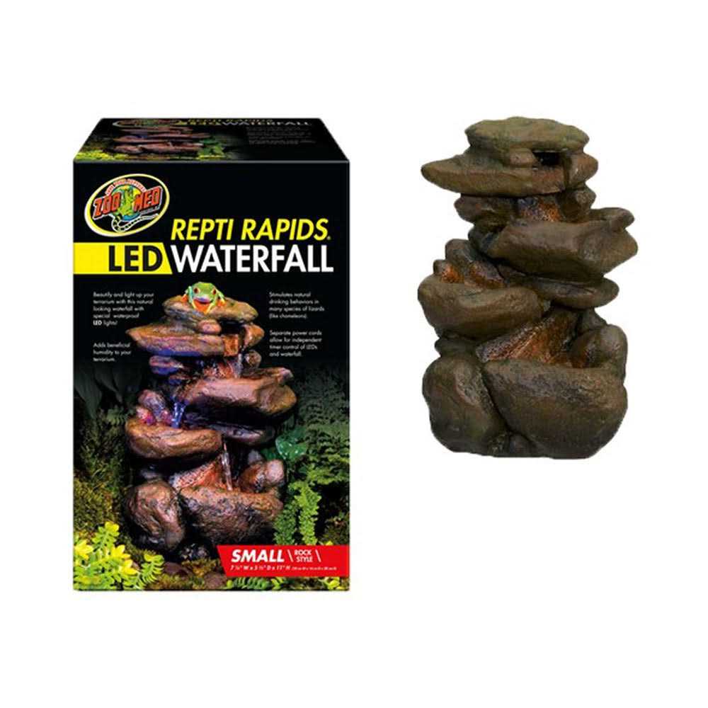 Zoo Med Repti Rapids LED Rock Waterfall - Nail Gallerys