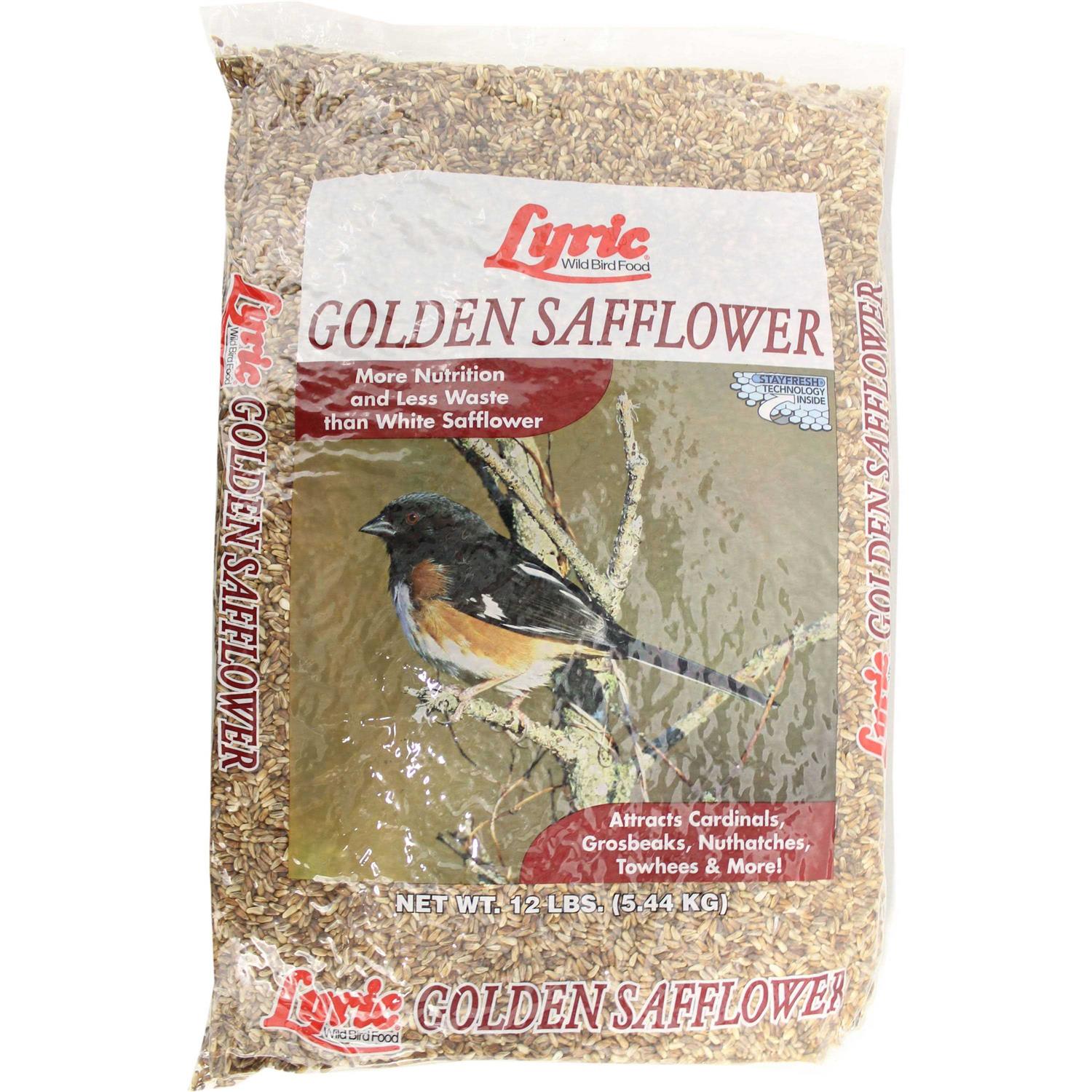 Lyric Golden Safflower Seed Wild Bird Food - Nail Gallerys