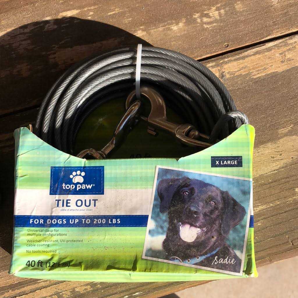 Top Paw Dog Tie Out - Nail Gallerys