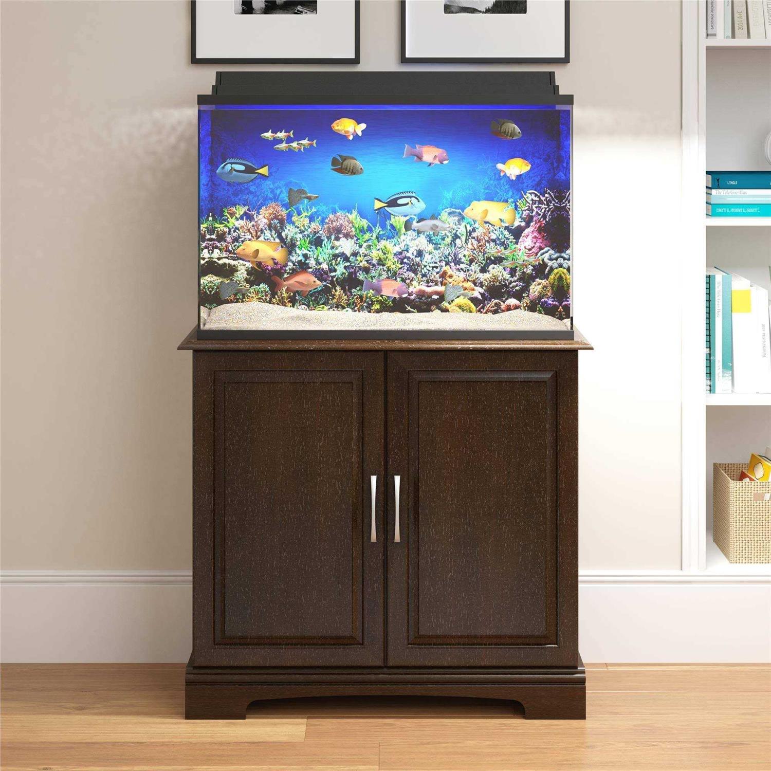 Ollie & Hutch Flipper Harbor 29-37 Gallon Aquarium Stand - Nail Gallerys