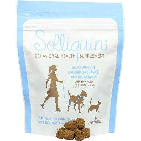 Solliquin Calming Behavioral Health Supplement for Small to Medium Dogs and Cats - Nail Gallerys
