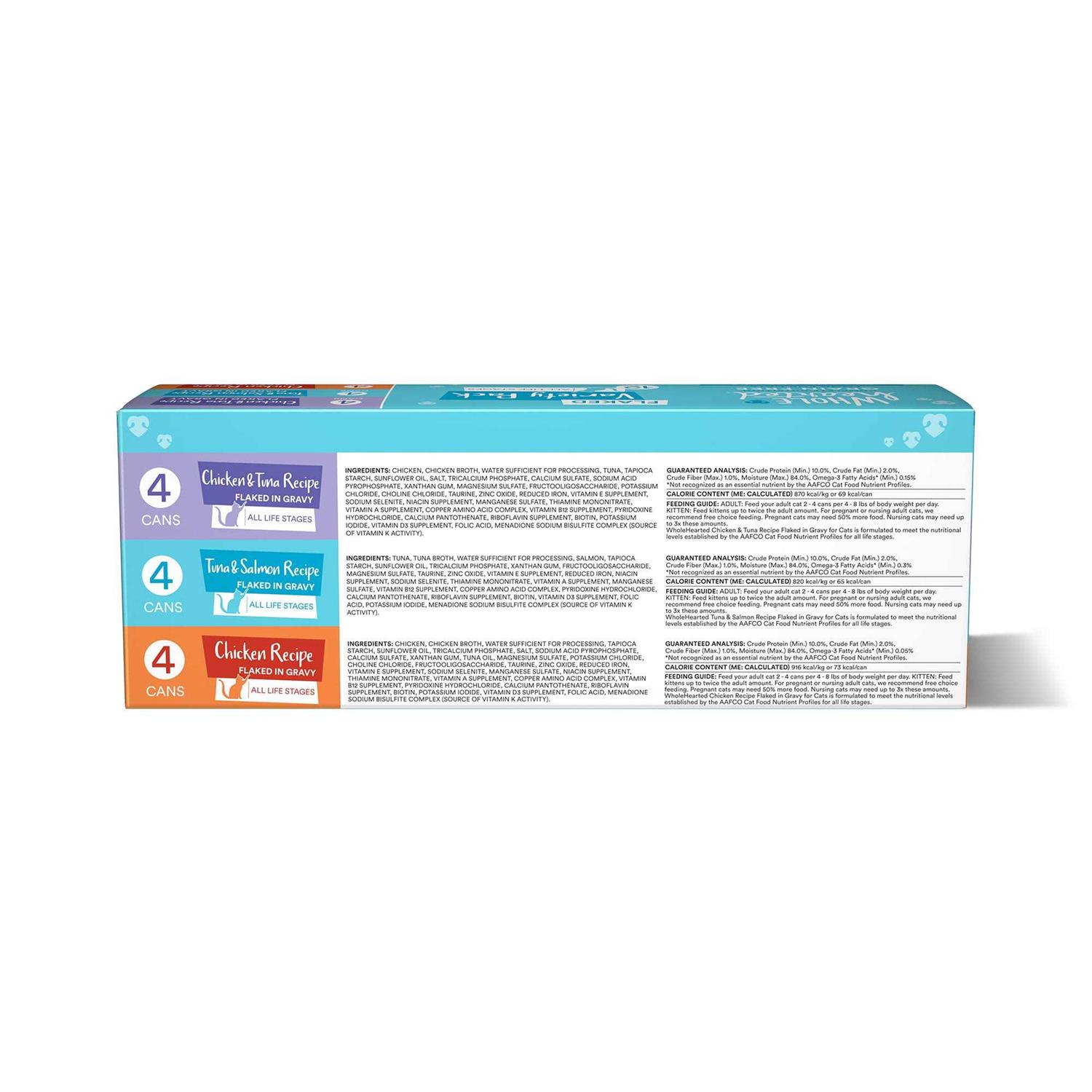 WholeHearted Grain Free By Land & Sea Wet Cat Food Variety Pack - Nail Gallerys