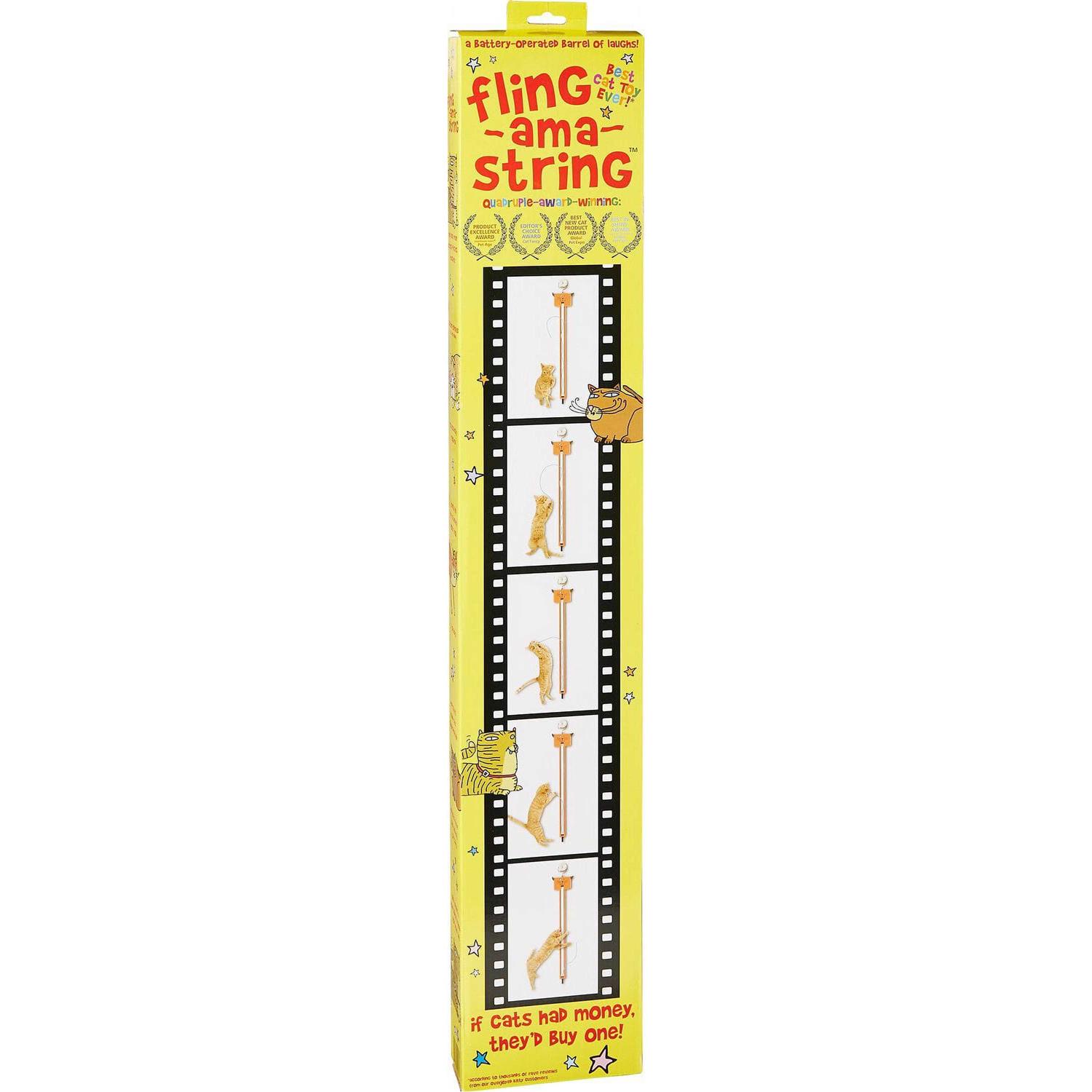 Moody Pet Fling-Ama-String Cat Toy - Nail Gallerys