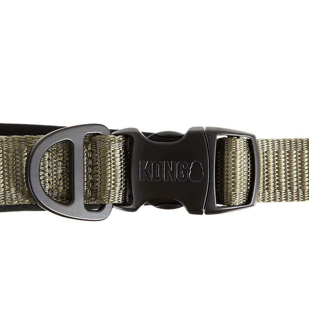 KONG Shock Absorbing Hands-Free Dog Leash 6-ft long in Green - Nail Gallerys