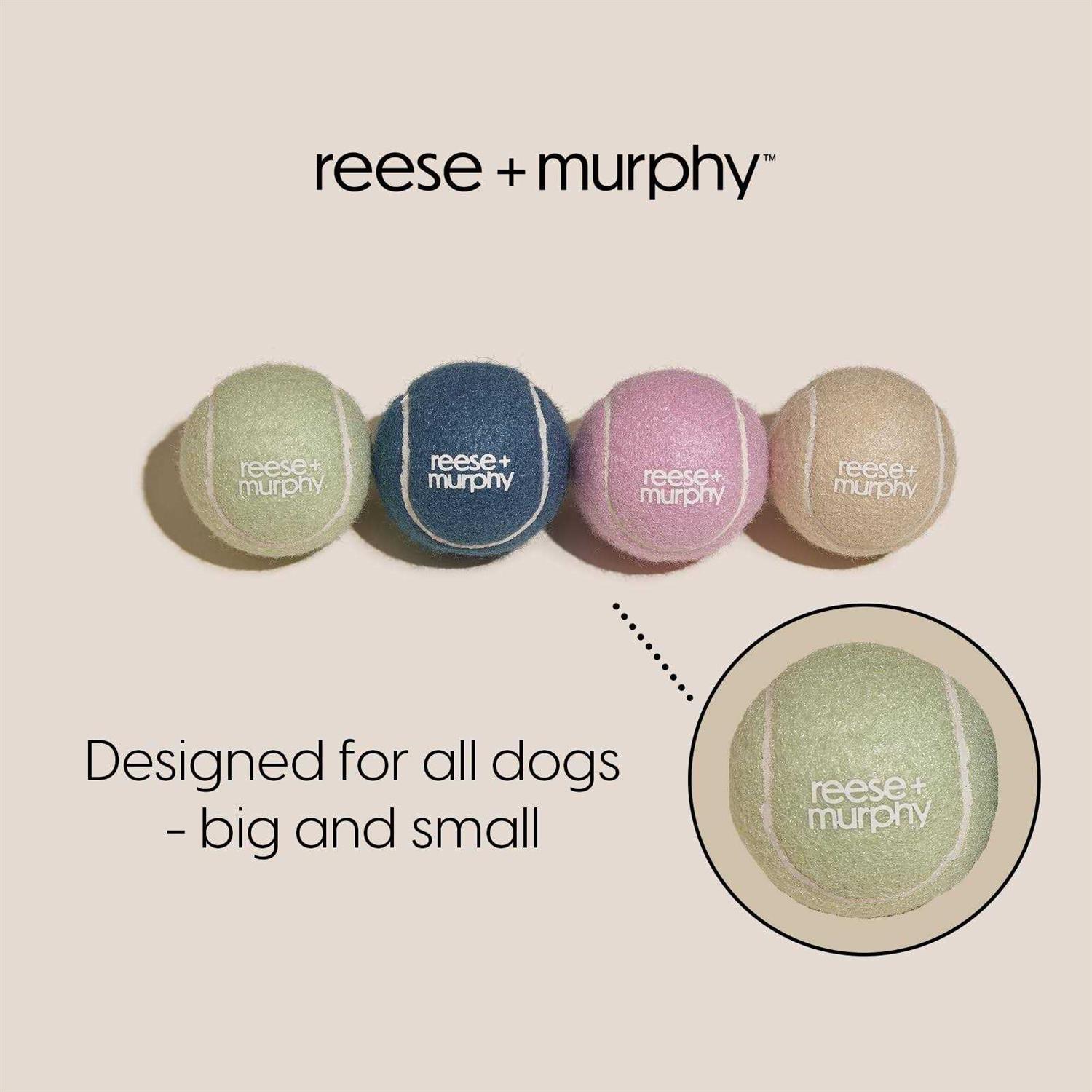 Reese+Murphy Dog Balls Tennis Balls for Dogs & Dog Balls for Large Dogs - Nail Gallerys