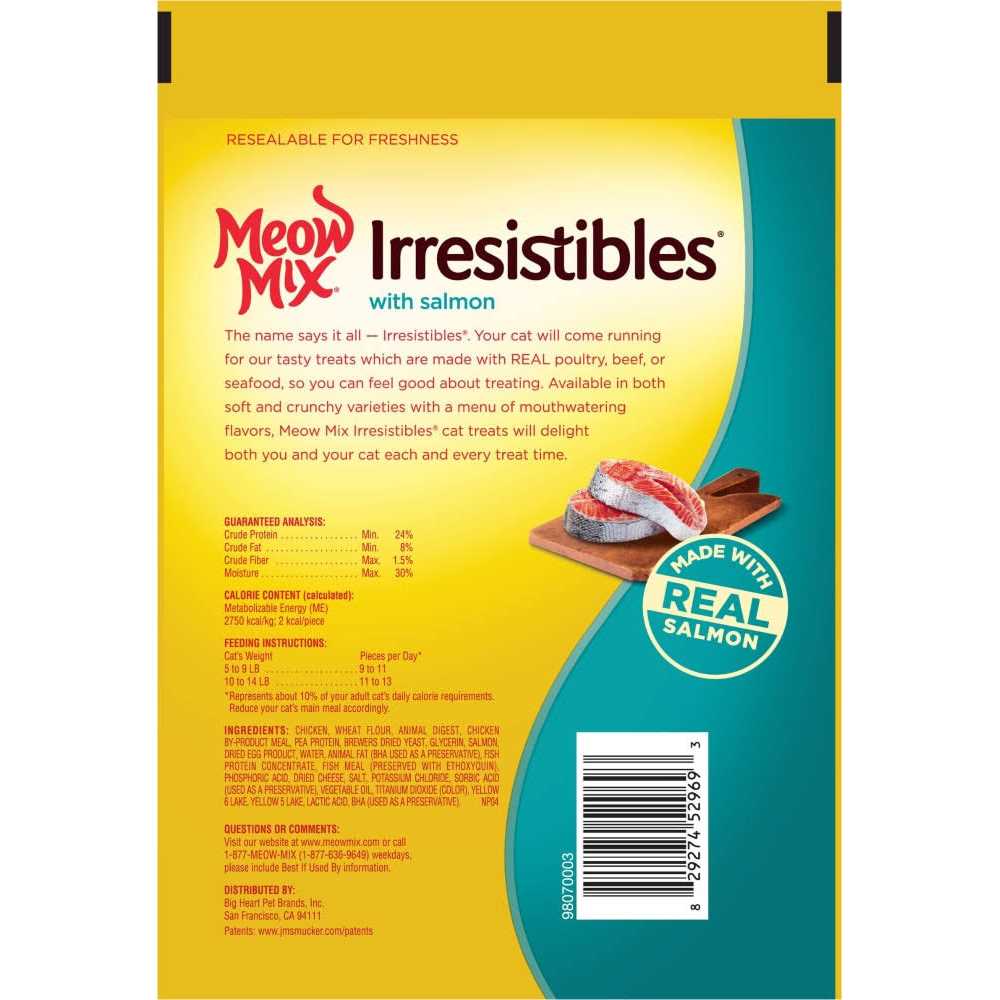 Meow Mix Irresistibles Cat Treats Soft - Nail Gallerys