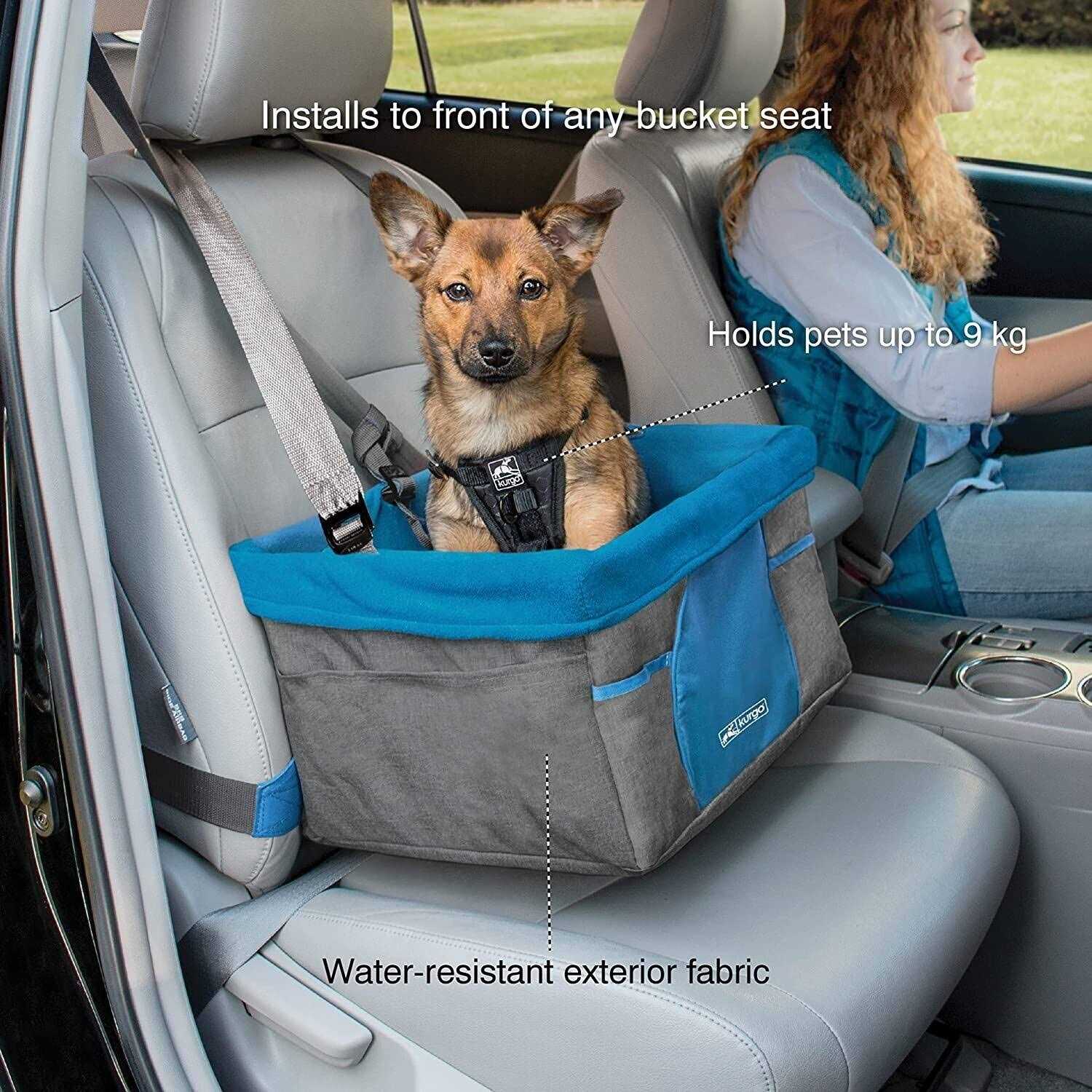 Kurgo Heather Dog Booster Seat - Nail Gallerys