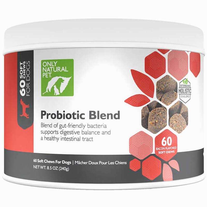 Only Natural Pet Probiotic Blend Soft Chews 60 Count - Nail Gallerys