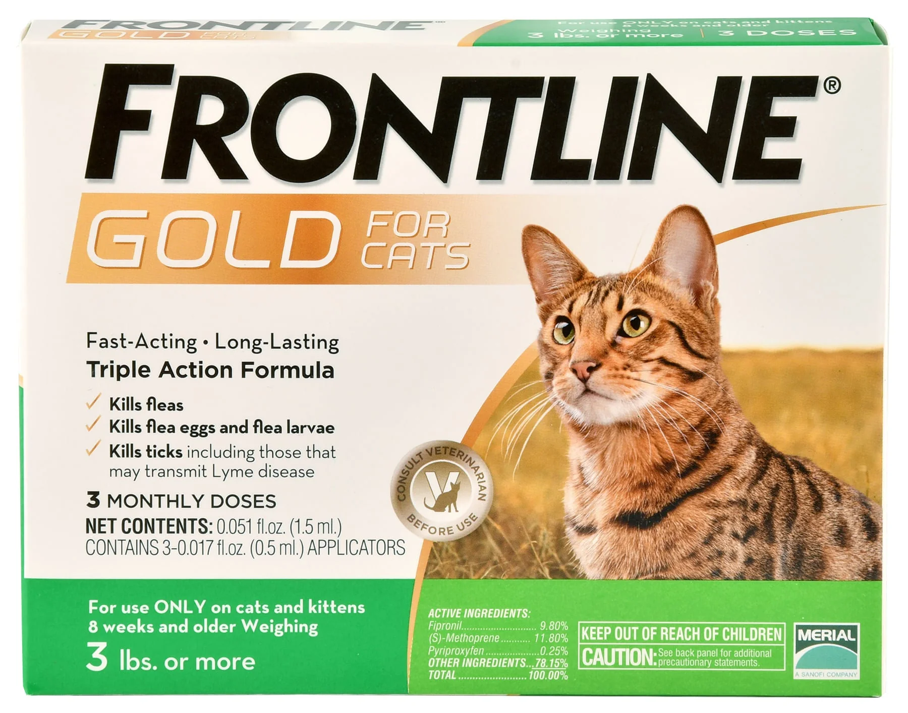 Frontline Gold for Cats - Nail Gallerys