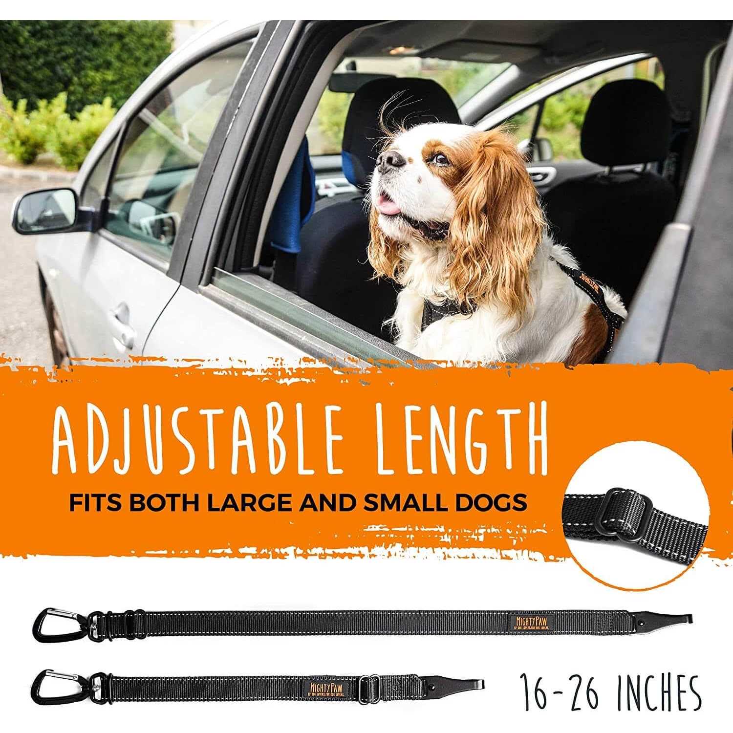 Mighty Paw Safety Belt Dog Seat Belt - Nail Gallerys