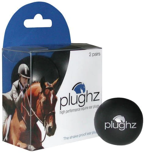Plughz Equine Ear Plugs, 2 Pair Pack - Nail Gallerys