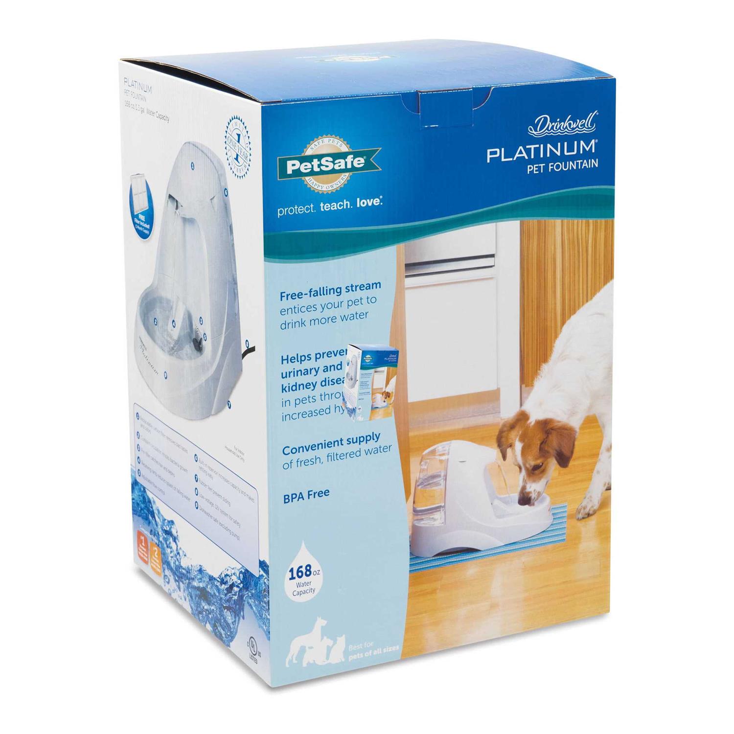 Drinkwell Platinum Pet Fountain PetSafe - Nail Gallerys