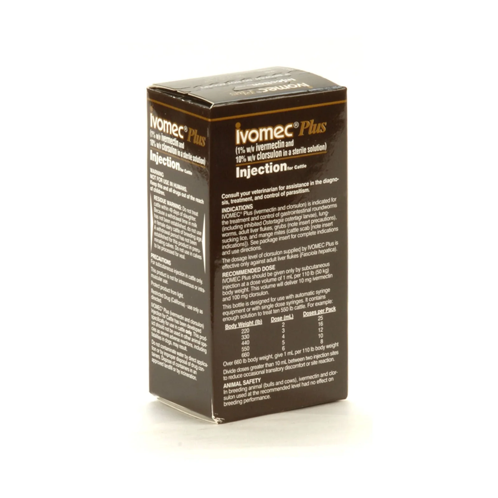 Ivomec Plus Injectable Cattle Wormer - Nail Gallerys