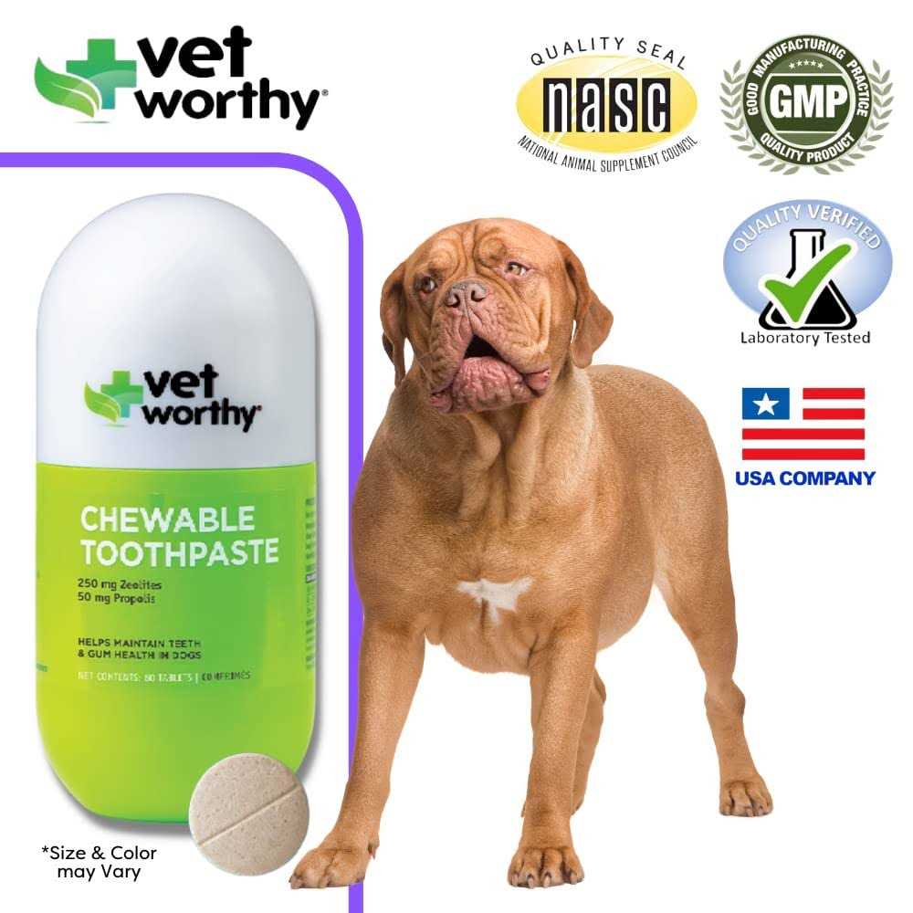 Vet Worthy Chewable Dog Toothpaste - Nail Gallerys