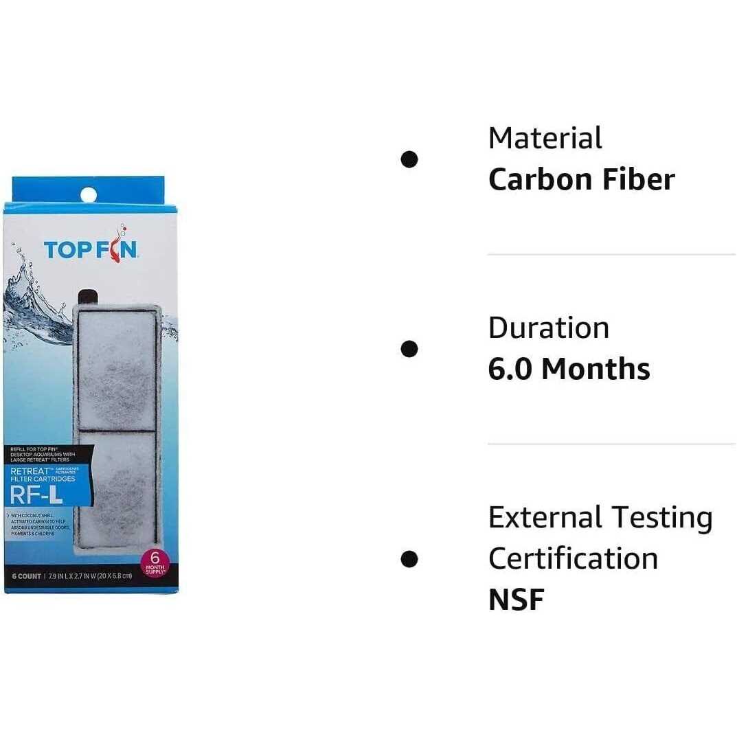 Top Fin Retreat RF-L Filter Cartridges - Nail Gallerys