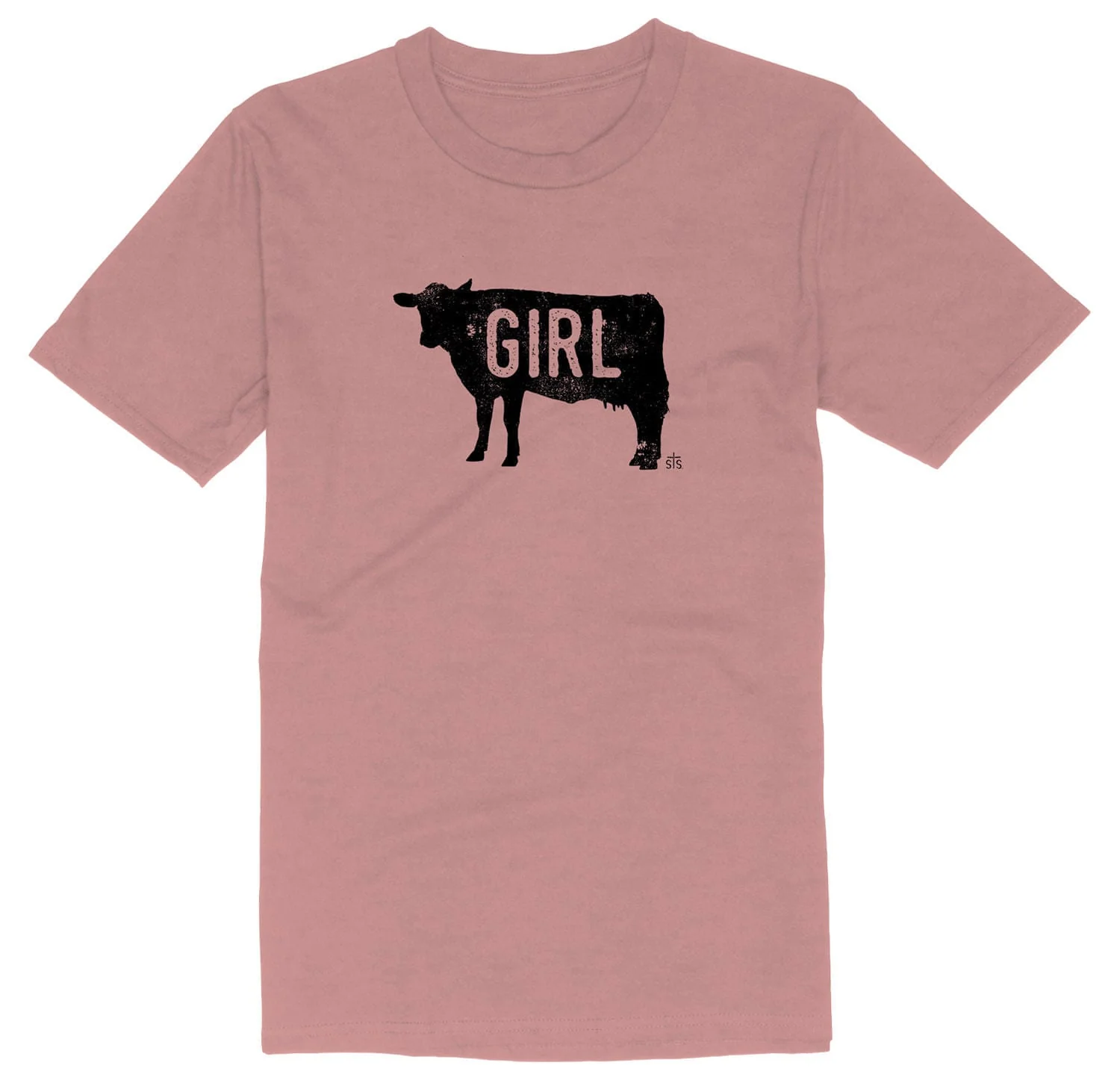 STS Cowgirl Tee, Mauve - Nail Gallerys