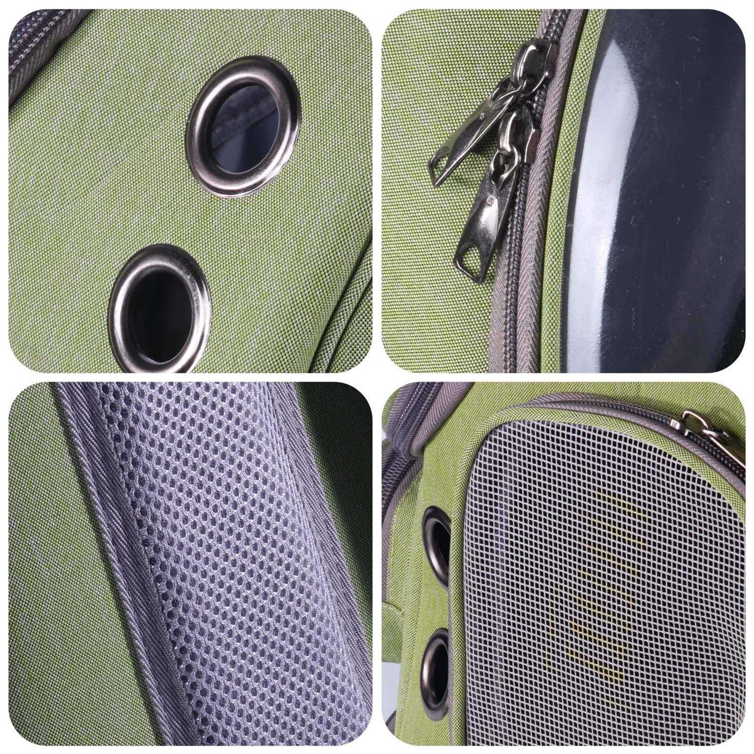 Cat Carrier Backpack Dog Backpack Carrier for Small Dogs Pet Bubble Backpack Bag with Air Holes Airline Approved Travel Carrier - Nail Gallerys