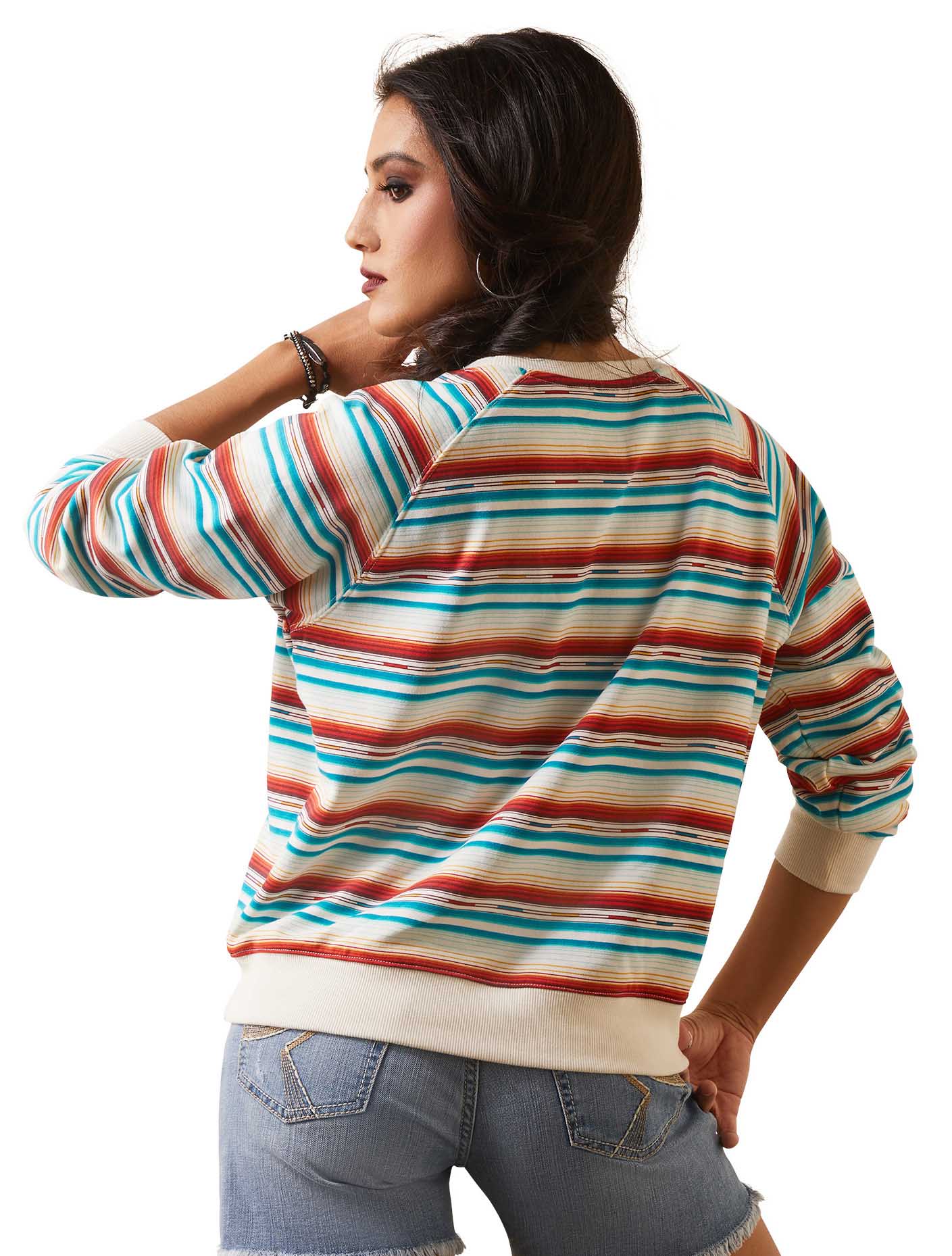 Ariat Women's R.E.A.L. Rosa Serape Sweatshirt - Nail Gallerys