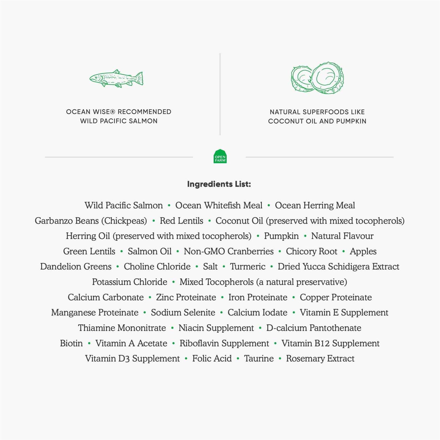 Open Farm Wild-Caught Salmon Grain-Free Dry Cat Food - Nail Gallerys