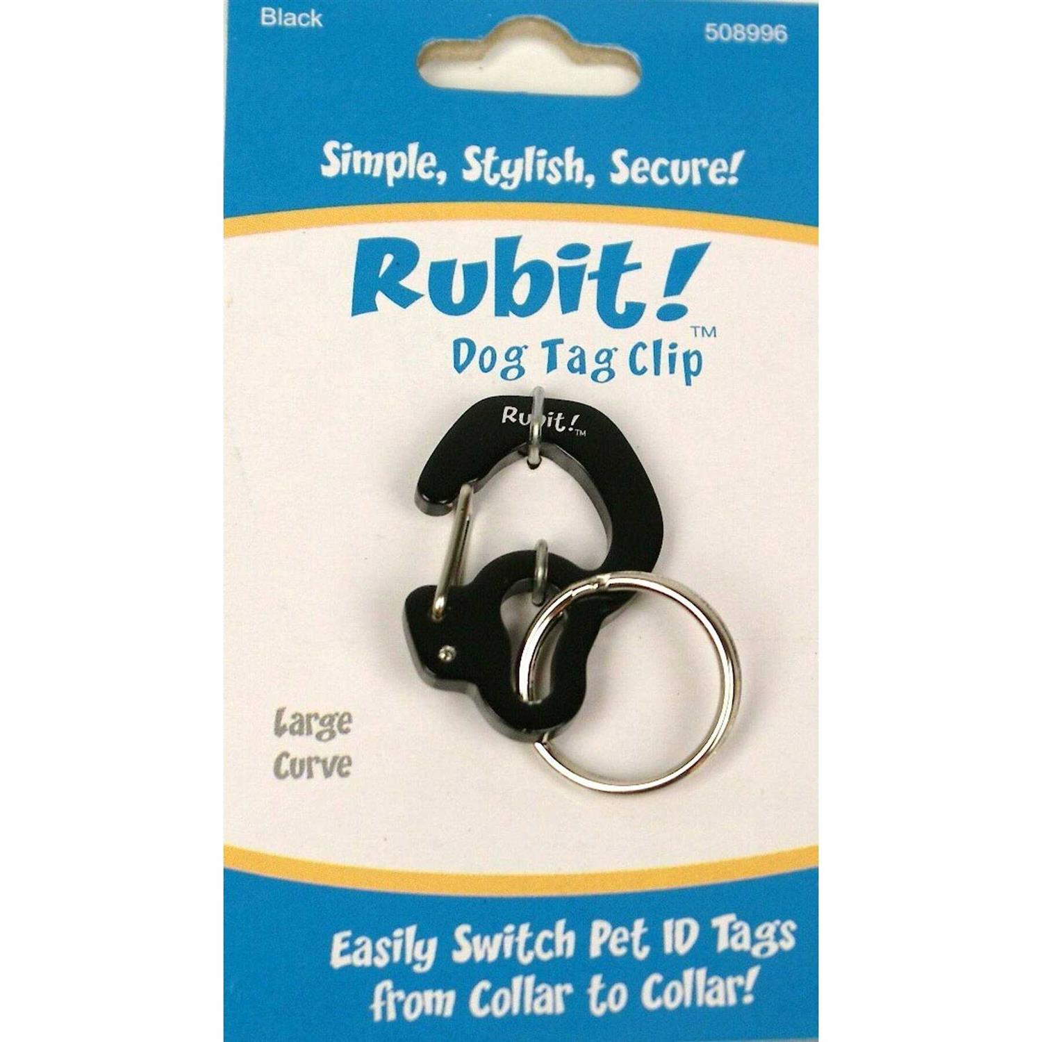 Rubit Curve Dog Tag Clip - Nail Gallerys
