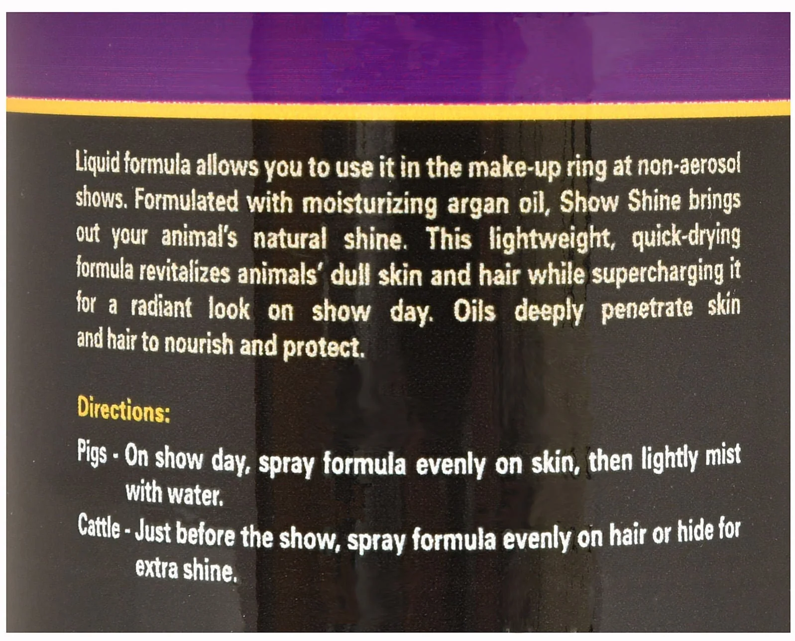 Show Shine for Livestock - Nail Gallerys