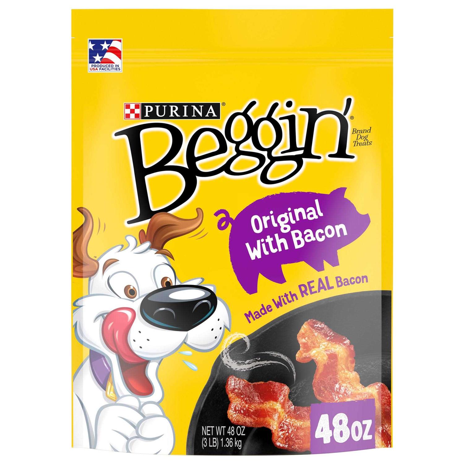 Purina Beggin Bacon Strips Dog Treats - Nail Gallerys
