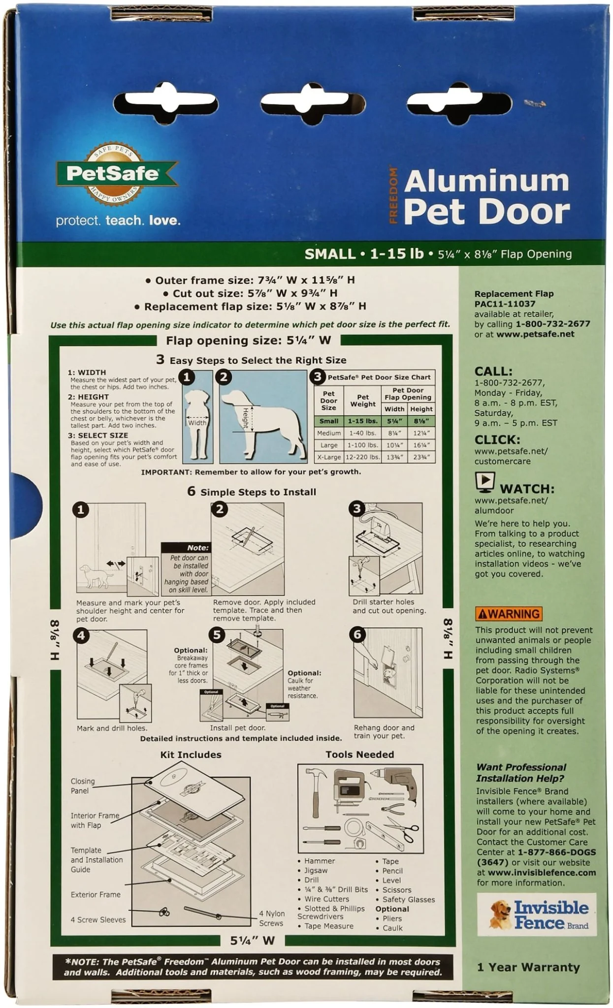PetSafe Freedom Pet Door - Nail Gallerys