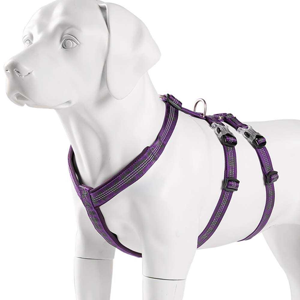Chai&s Choice Double H Trail Runner Polyester Reflective No Pull Dog Harness - Nail Gallerys