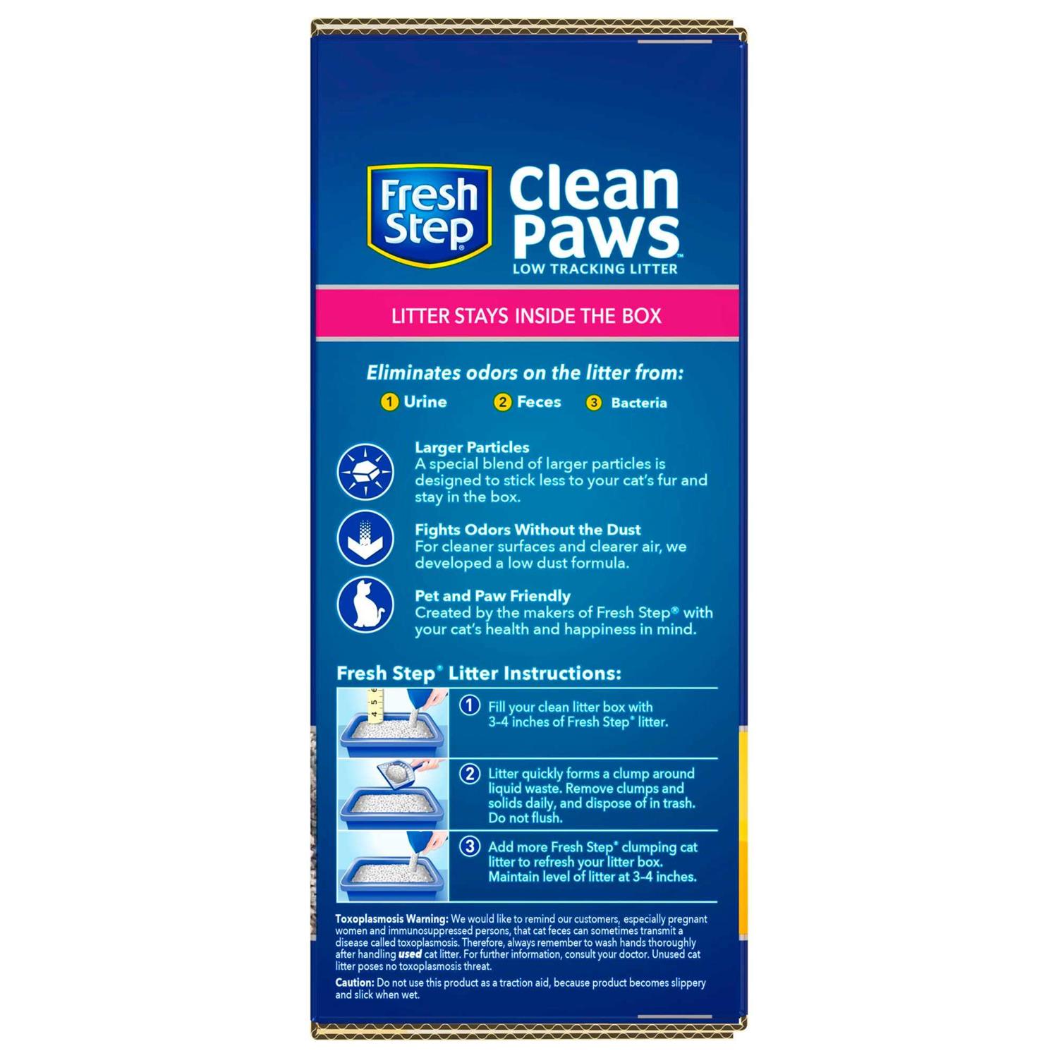Fresh Step Clean Paws Triple Action Clumping Cat Litter - Nail Gallerys