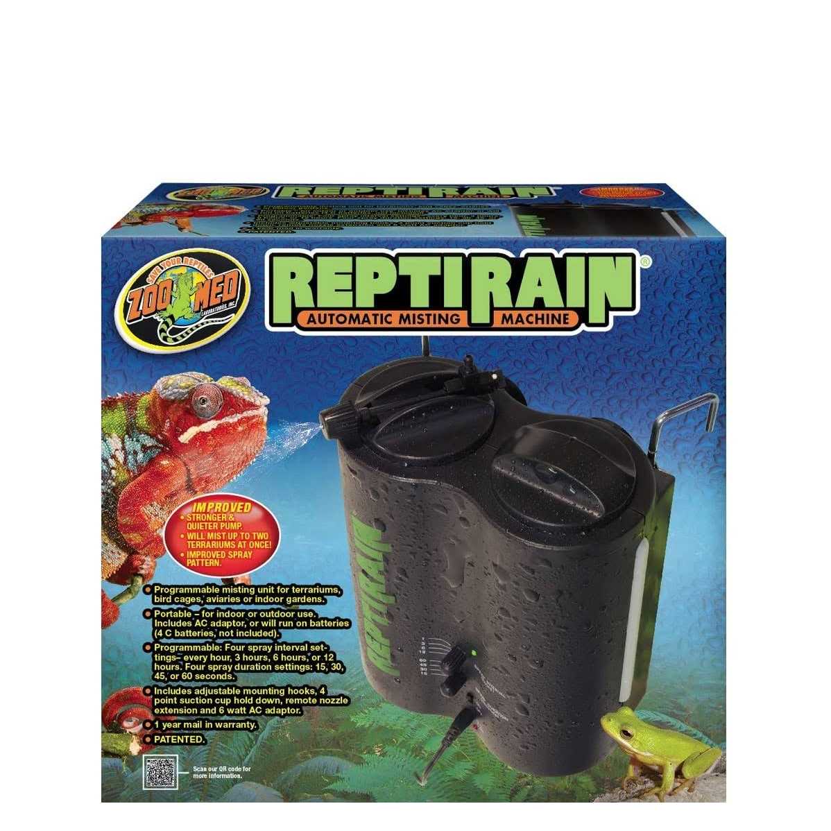 Zoo Med ReptiRain Automatic Misting Machine - Nail Gallerys