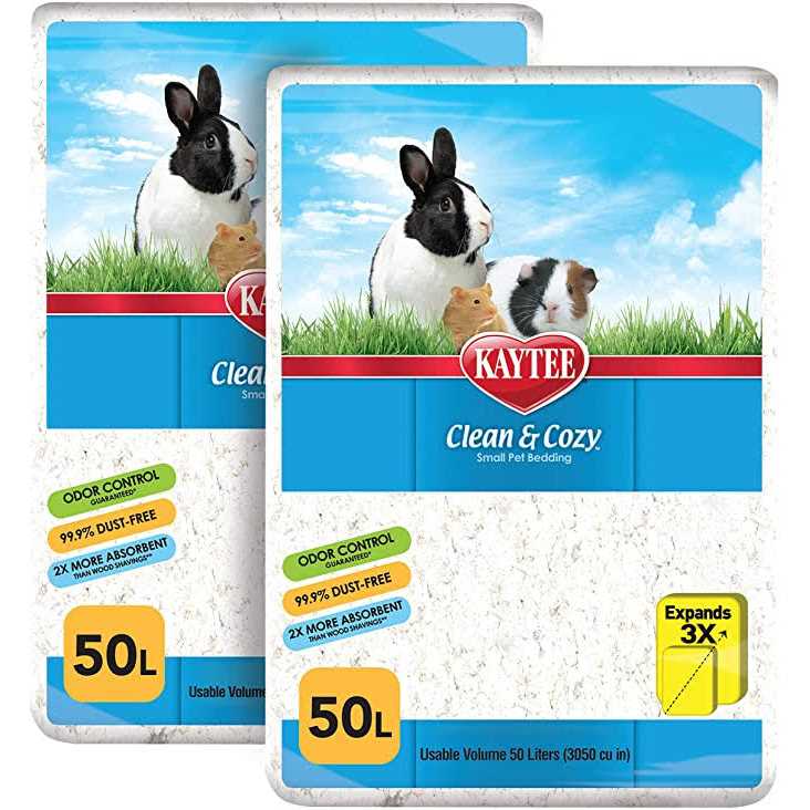 Kaytee Clean & Cozy White Bedding For Pet Guinea Pigs, Rabbits, Hamsters, Gerbils, and Chinchillas SIOC - Nail Gallerys