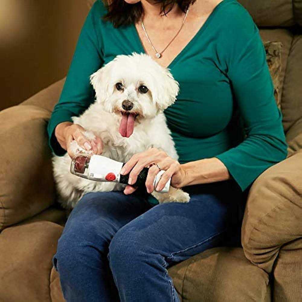 Bell+Howell PAWPERFECT Pet Nail Rotating File with 7000-14000 RPM’s, Dog Nail Grinder Gentle and Painless Trimmer in 3 Modes with 3 Replacement - Nail Gallerys