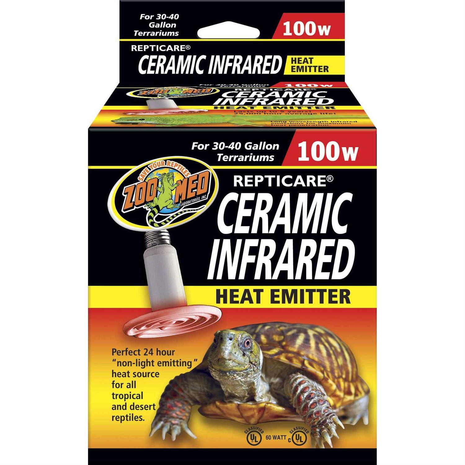 Zoo Med ReptiCare Ceramic Infrared Heat Emitter - Nail Gallerys
