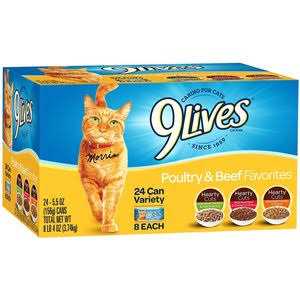 9Lives Seafood & Poultry Favorites Variety Pack Cat Food - Nail Gallerys