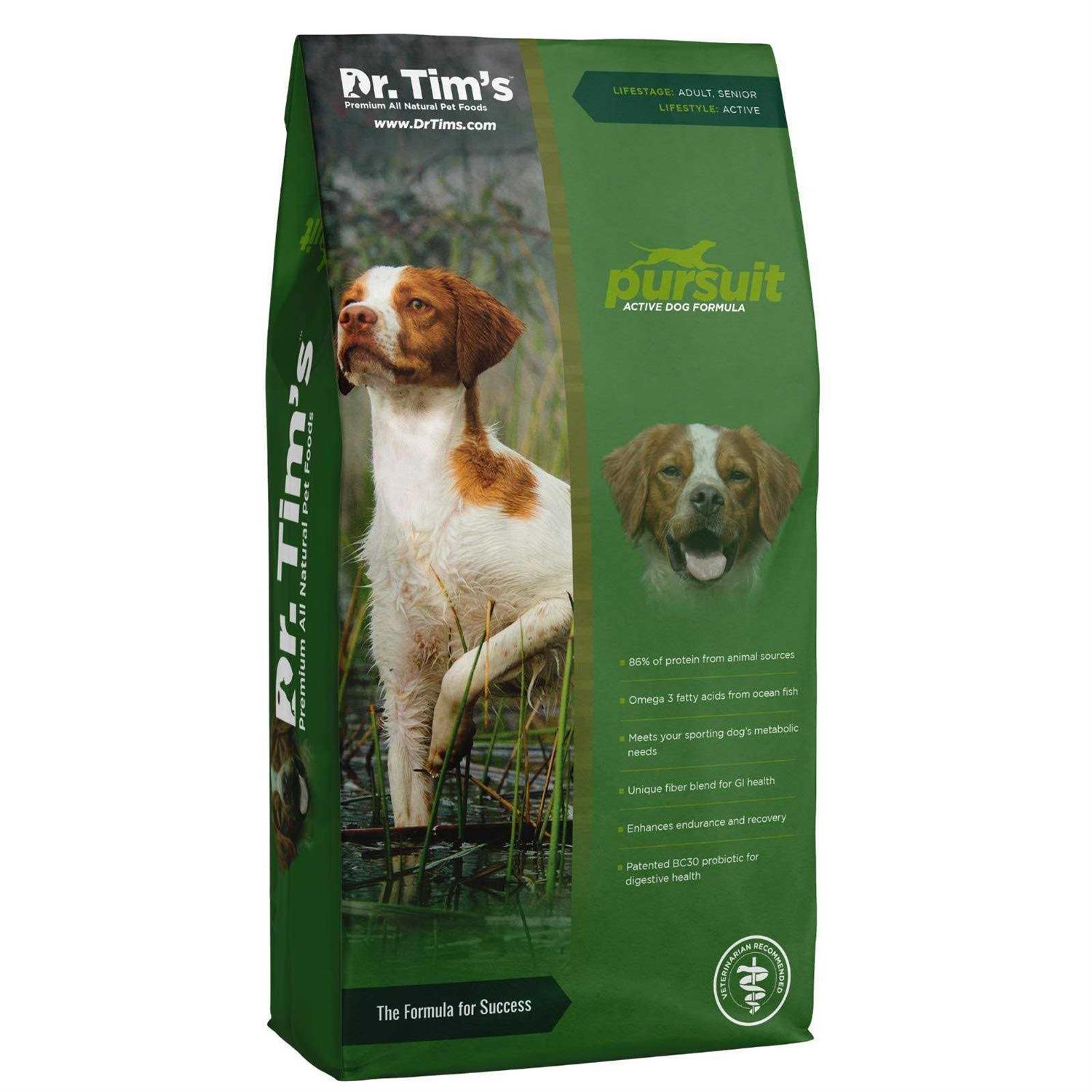 Dr. Tim’s Pursuit Active Dry Dog Food - Nail Gallerys