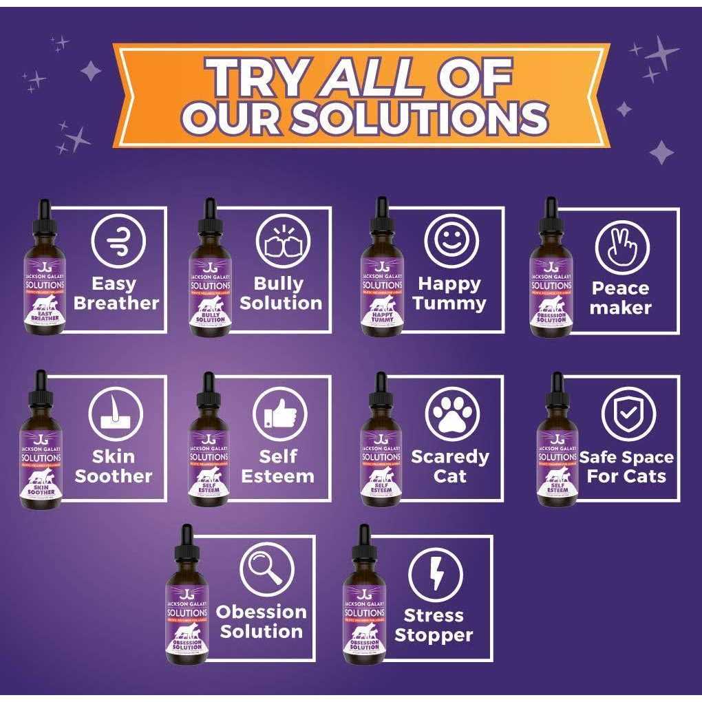 Jackson Galaxy Solutions Stress Stopper Behavioral Aid for Cats & Dogs - Nail Gallerys