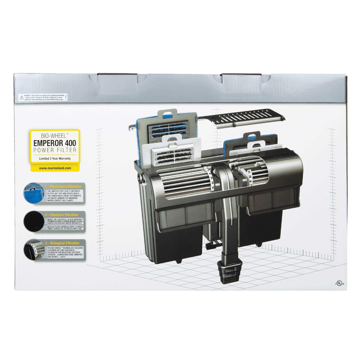 Marineland Bio-Wheel Emperor 400 Power Filter - Nail Gallerys