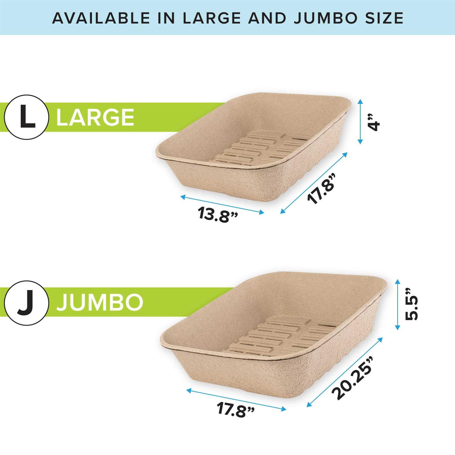 Kitty Sift Eco-Friendly Disposable Litter Box - Nail Gallerys