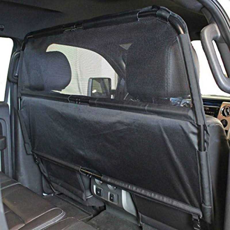 Bushwhacker Deluxe Dog Barrier 56 Wide Ideal for Trucks Large SUVs - Nail Gallerys
