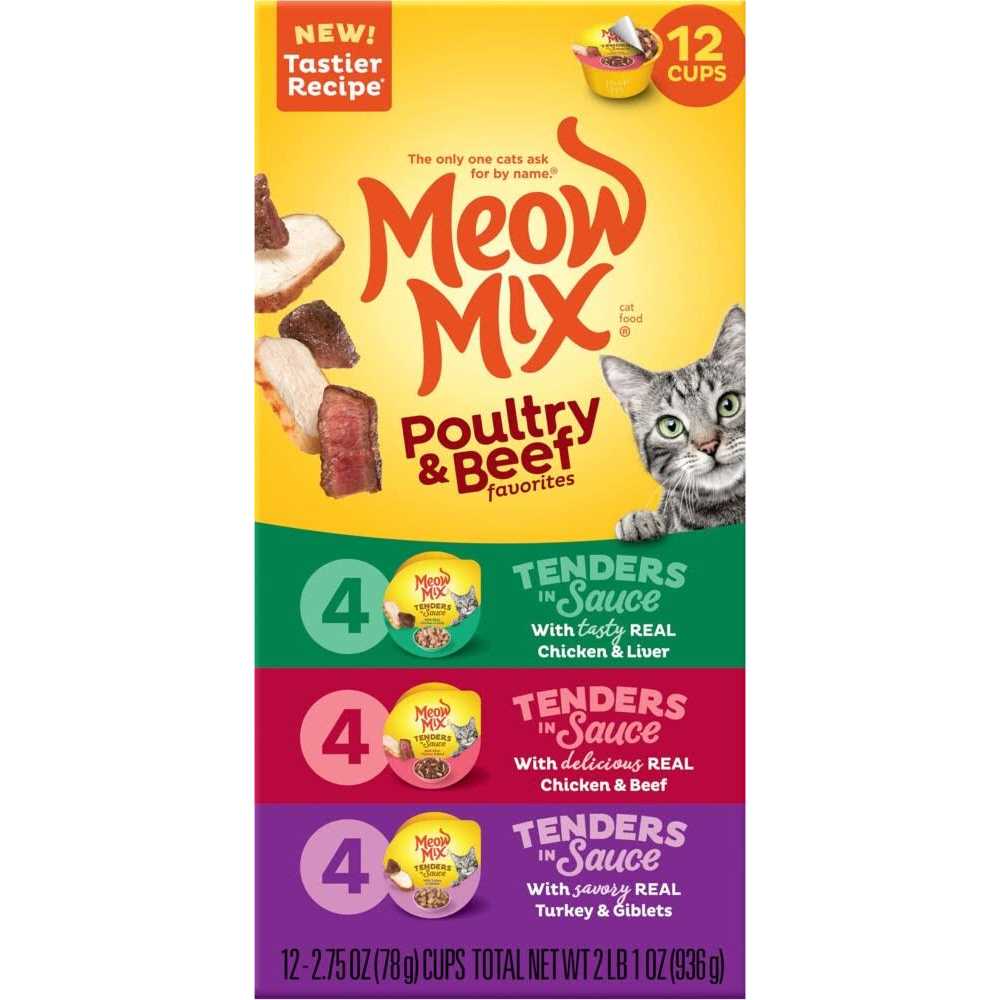 Meow Mix Tender Favorites Wet Cat Food - Nail Gallerys