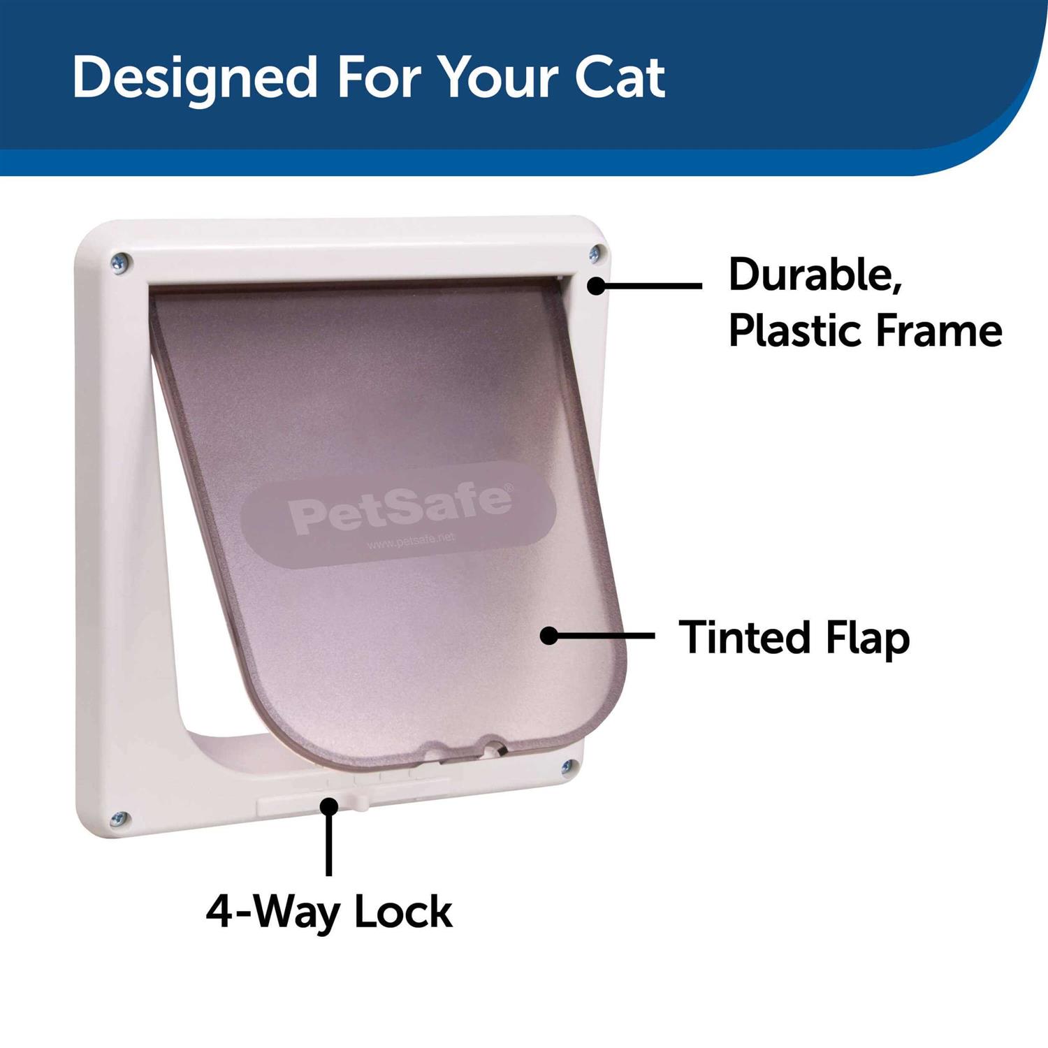 PetSafe 4-Way Locking Cat Door - Nail Gallerys